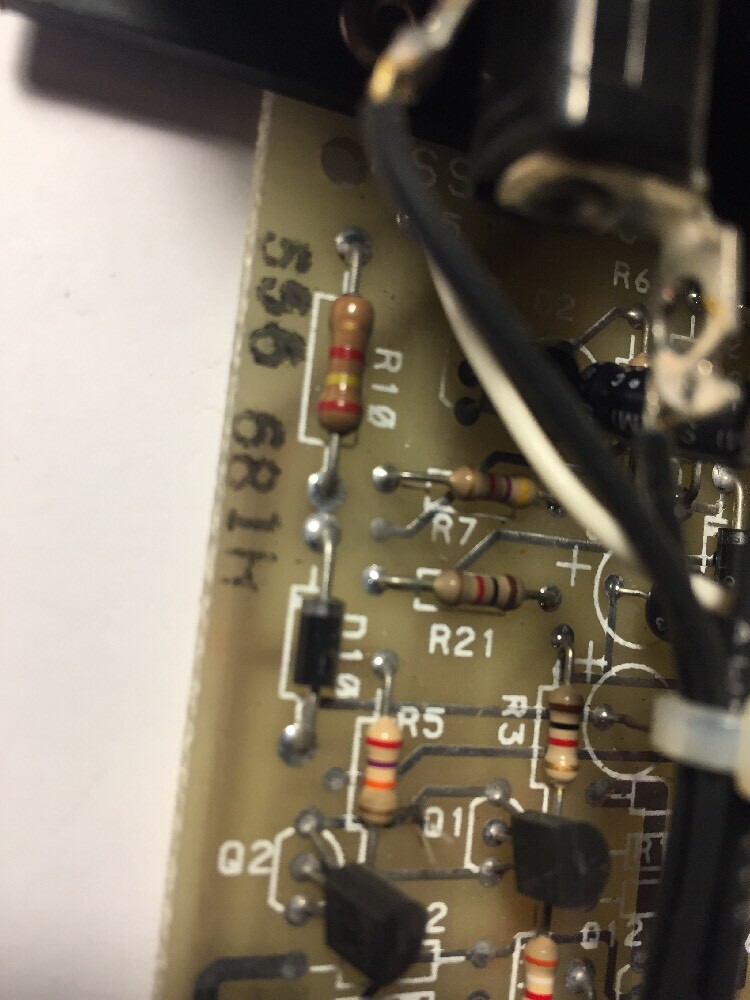 SIMPLEX 556-681 Fire Alarm Module Trouble Circuit Board