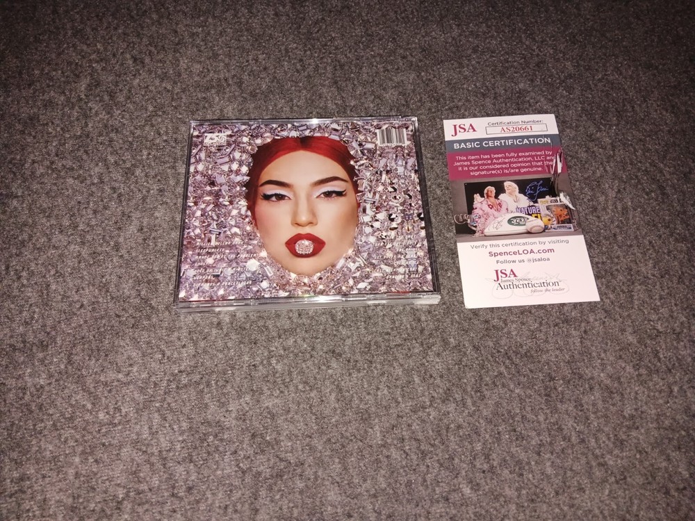 Ava Max Signed Cd Booklet Jsa Diamonds & Dancefloors