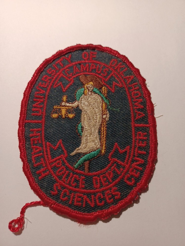 Police Security University Shoulder Patch