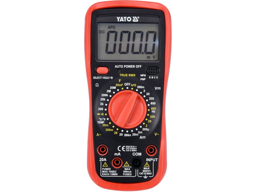 Yato Multimeter Digital True Rms YT-73083