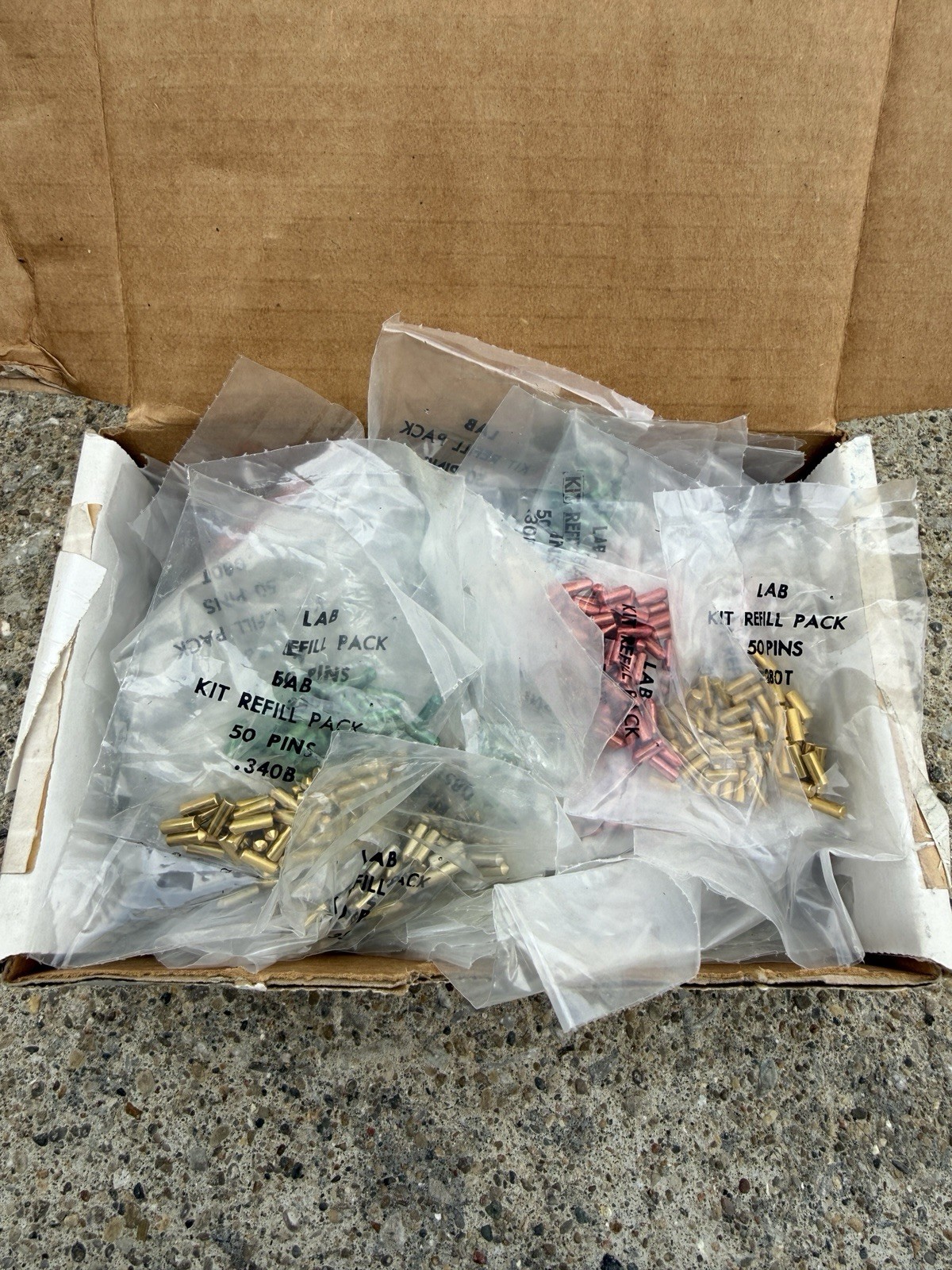 LAB .005 Professional Top/Bottom Pin PARTIAL Kit Refill Pack KRP005 Locksmith