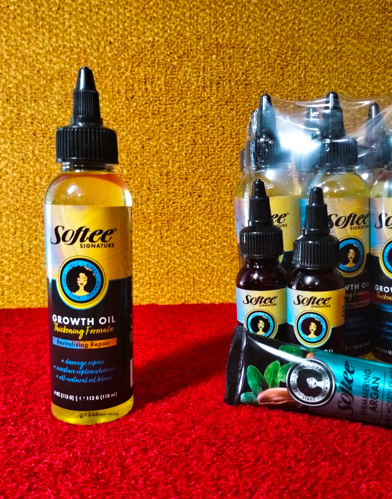 Softee Signature Growth Oil – 4oz Singles or Bulk Savings (20% Off)