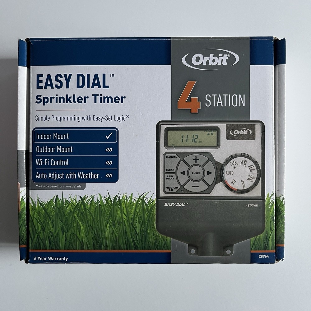 Orbit 28964 Irrigation Timer Brand New