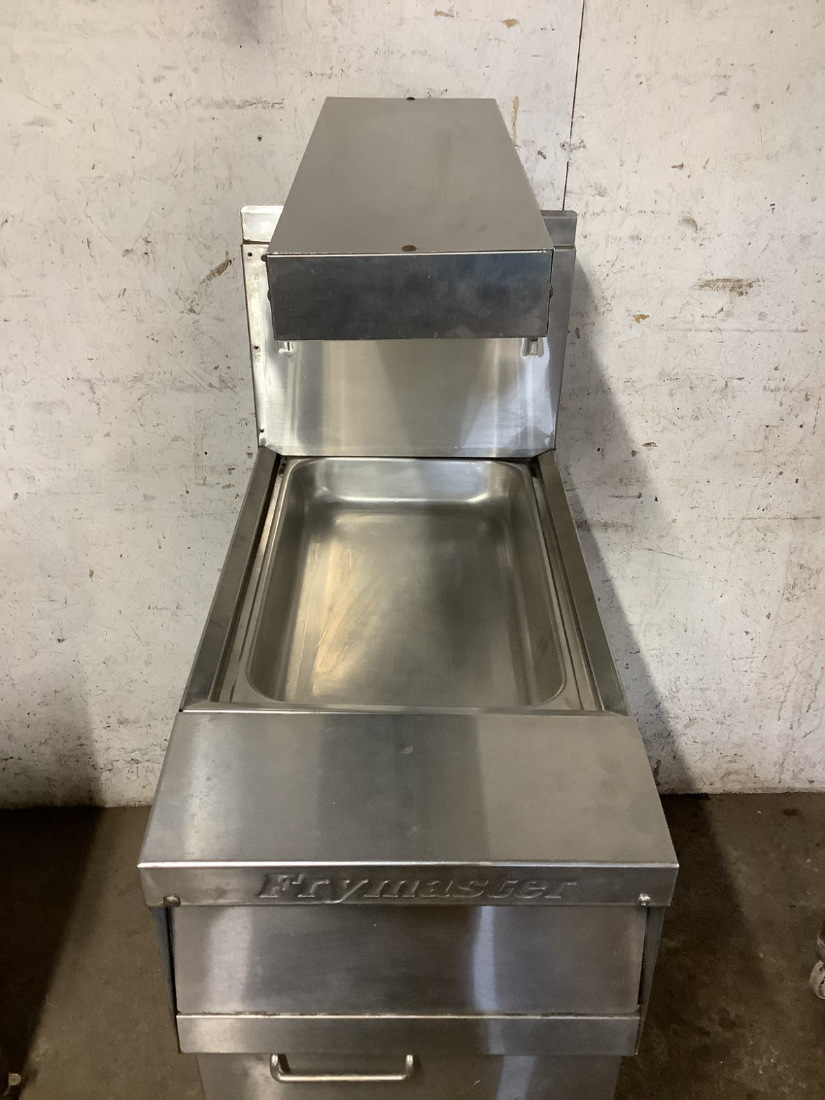 Fryer Dump Station Frymaster with Warmer TESTED