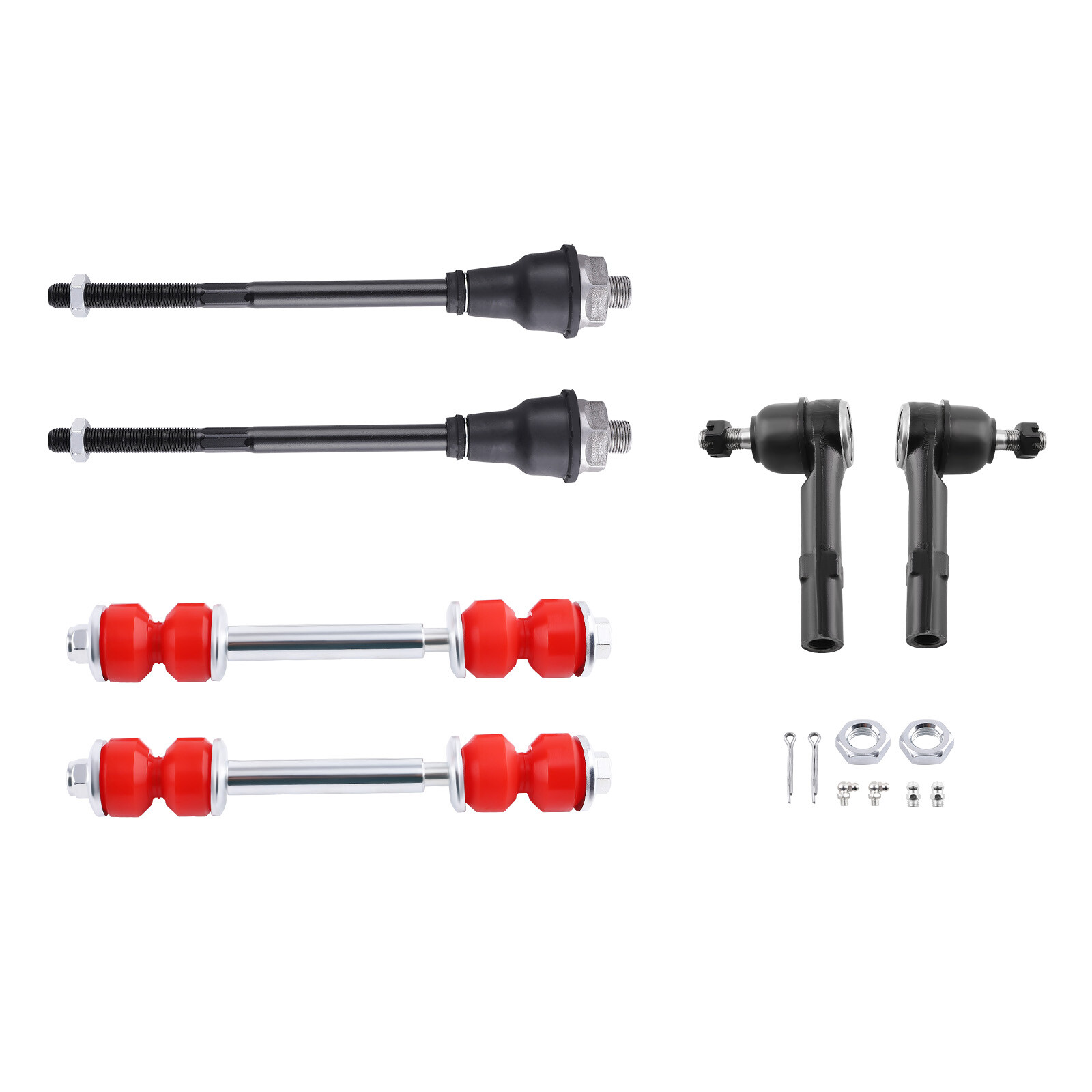 10pc Front Upper Lower Control Arms Kit for 1999-2006 Chevy Silverado 1500 4WD