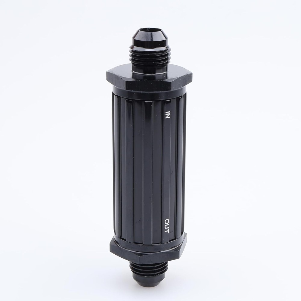 AN6 Aluminum Inline Fuel Filter