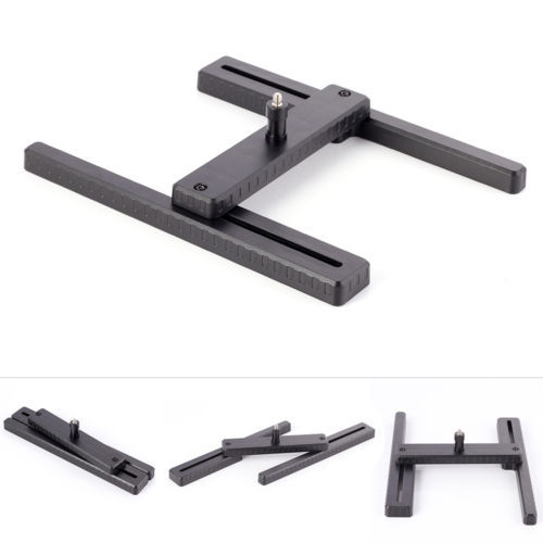 Foldable Bracket Stand Holder 1/4" Screw for Macro LED Light Video Camera DV