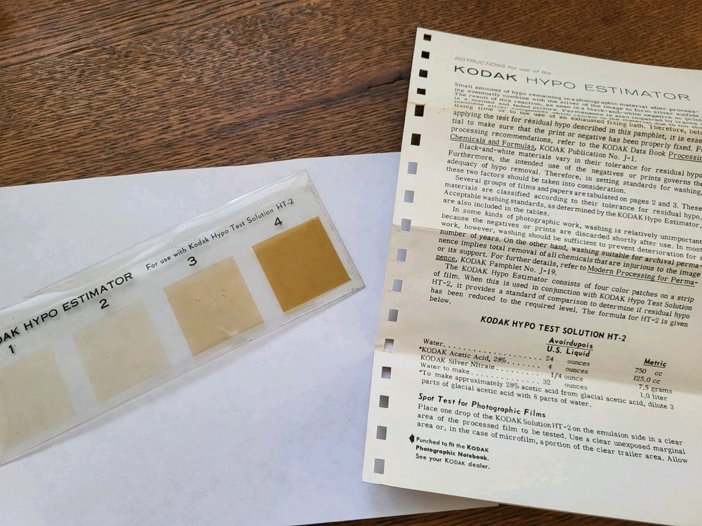 Kodak Hypo Estimator HT-2