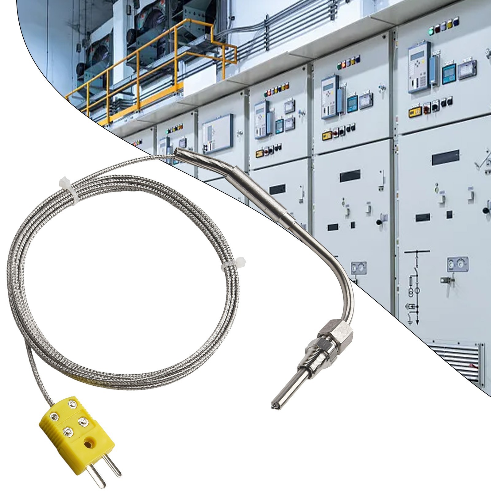 EGT K-Type Thermocouple,Exhaust Probe High Temperature Sensors 1/8" NPT Threads