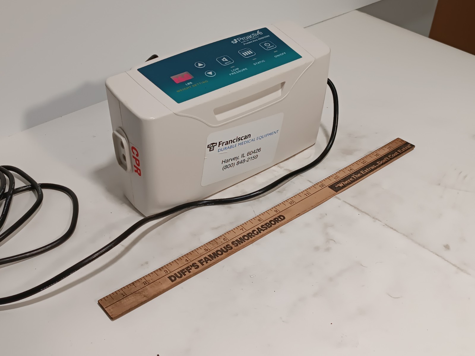 Proactive 80050 Protekt Aire 5000DX Low Air Loss / Alternating Pressure Pump