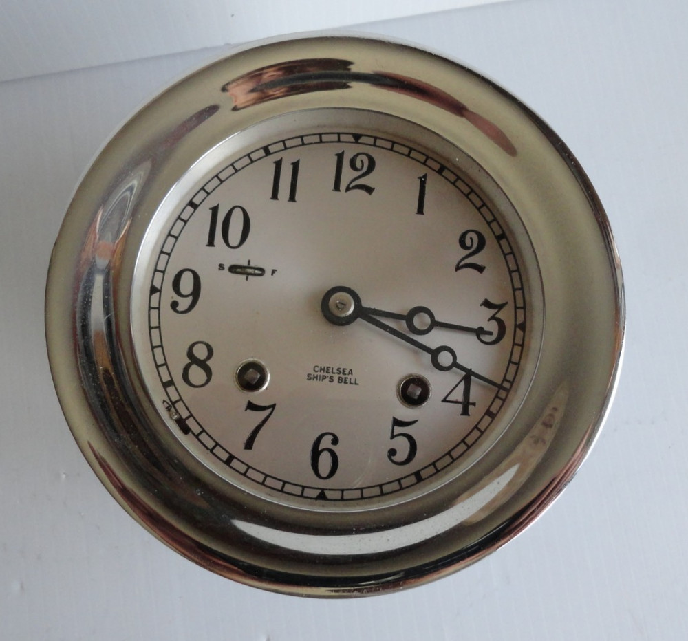 Chelsea Ships Bell Clock
