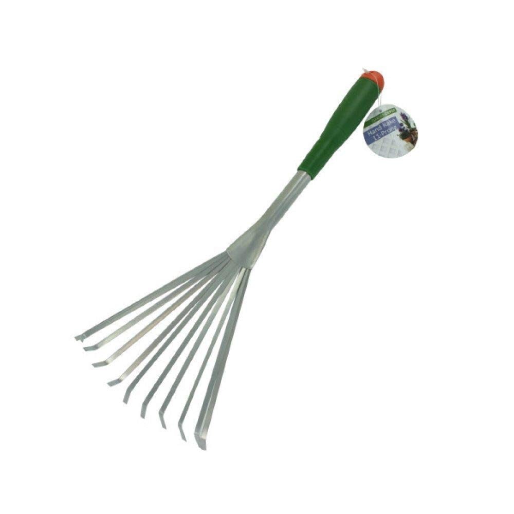 Gardening Hand Rake Green