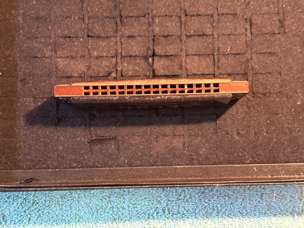 M .Hohner ECHO G Harmonica Made in Germany Vintage