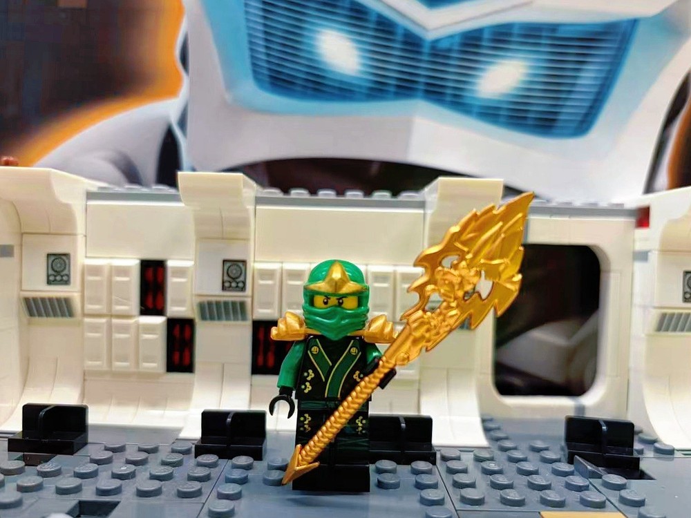Ninjago Customized Golden Weapon Set 6+1