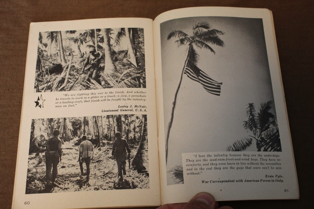 Original WW2 U.S. Army "IRTC" Infantry Training Booklet Named to GI w/Signatures