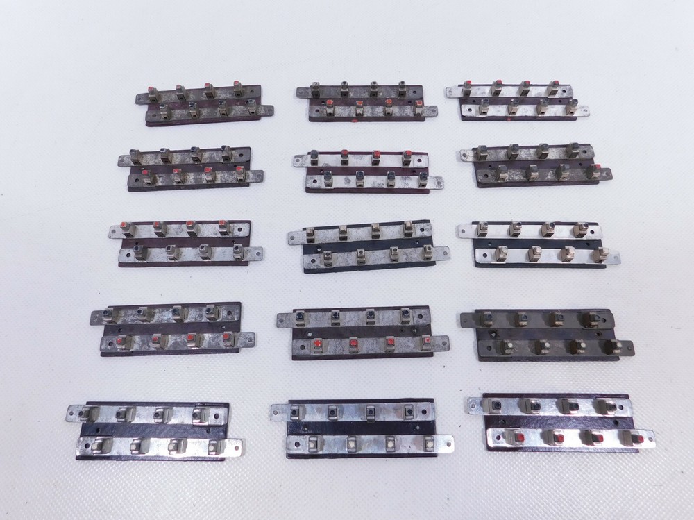 57x Fleischmann H0 Distribution Board/Push Button, Defective/Good #CQ194-2