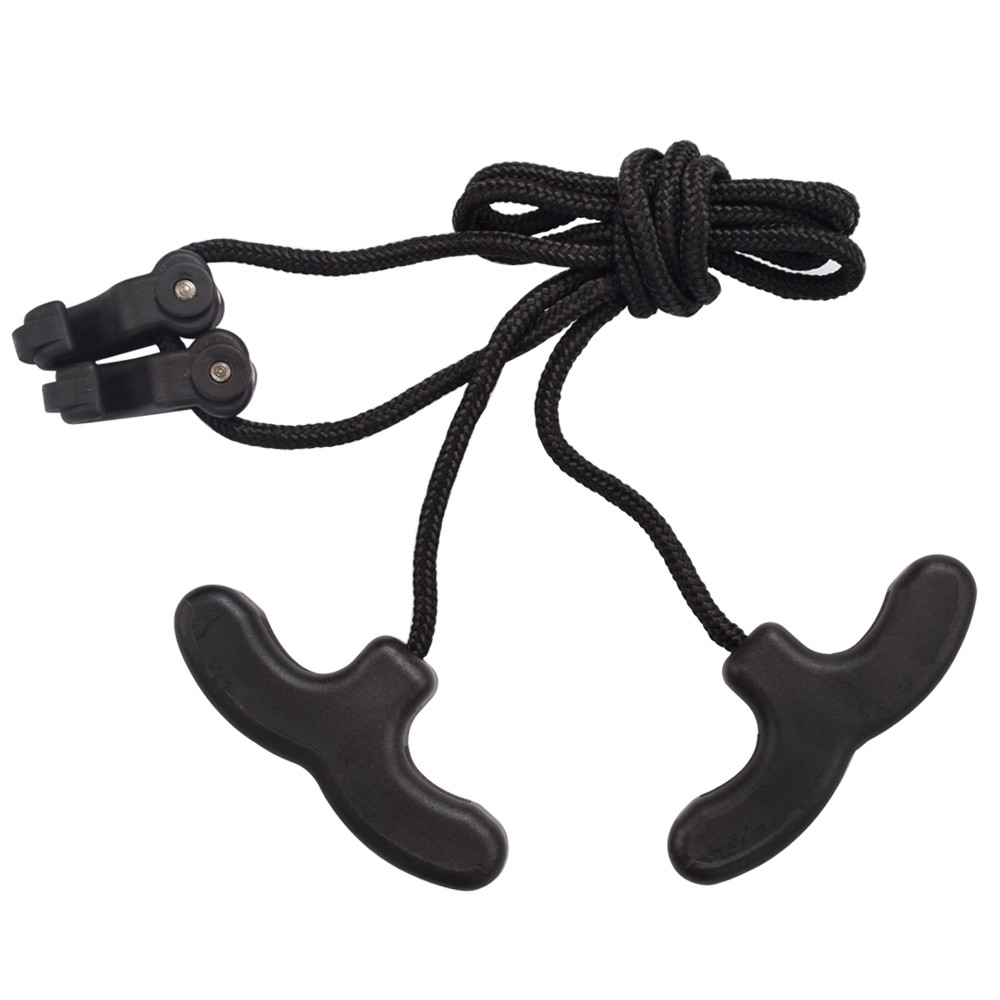 Archery Crossbow Rope Double Handle Cocking Device Cocker Aid String Tool