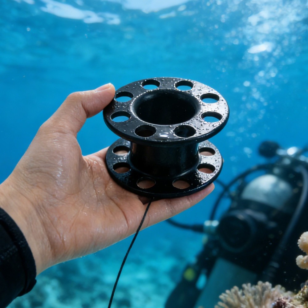 Diving Technical Reel Scuba Replacement Wheel Reels Divers Line Tool