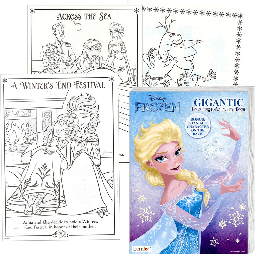 Frozen Coloring and Activity Book (Coloring Book)