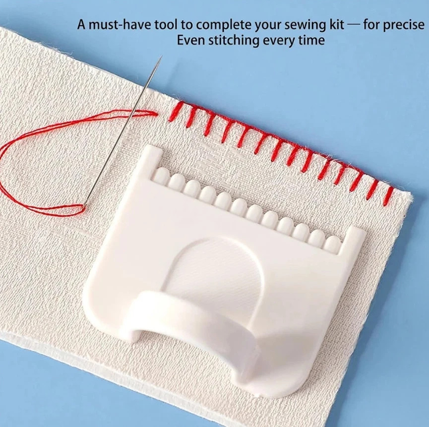 4pcs Sewing Guide Template Kit – 3mm Spacing Tool for Precise Stitching