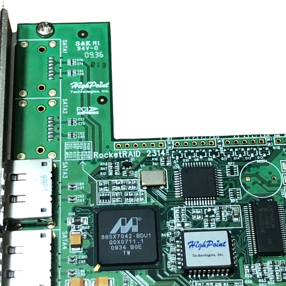 HighPoint RocketRAID 2314 eSATA X4 Raid Controller 2x External Port For Mac