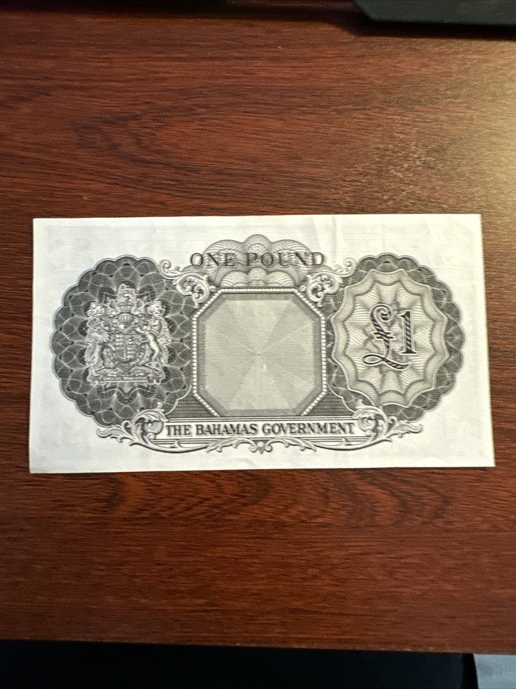 1953 Bahamas One Pound Note