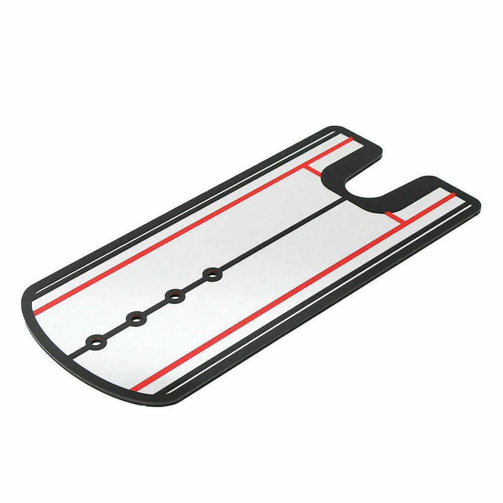 Portable Golf Putting Mirror Training Eyeline Alignment Practice Trainer Aid