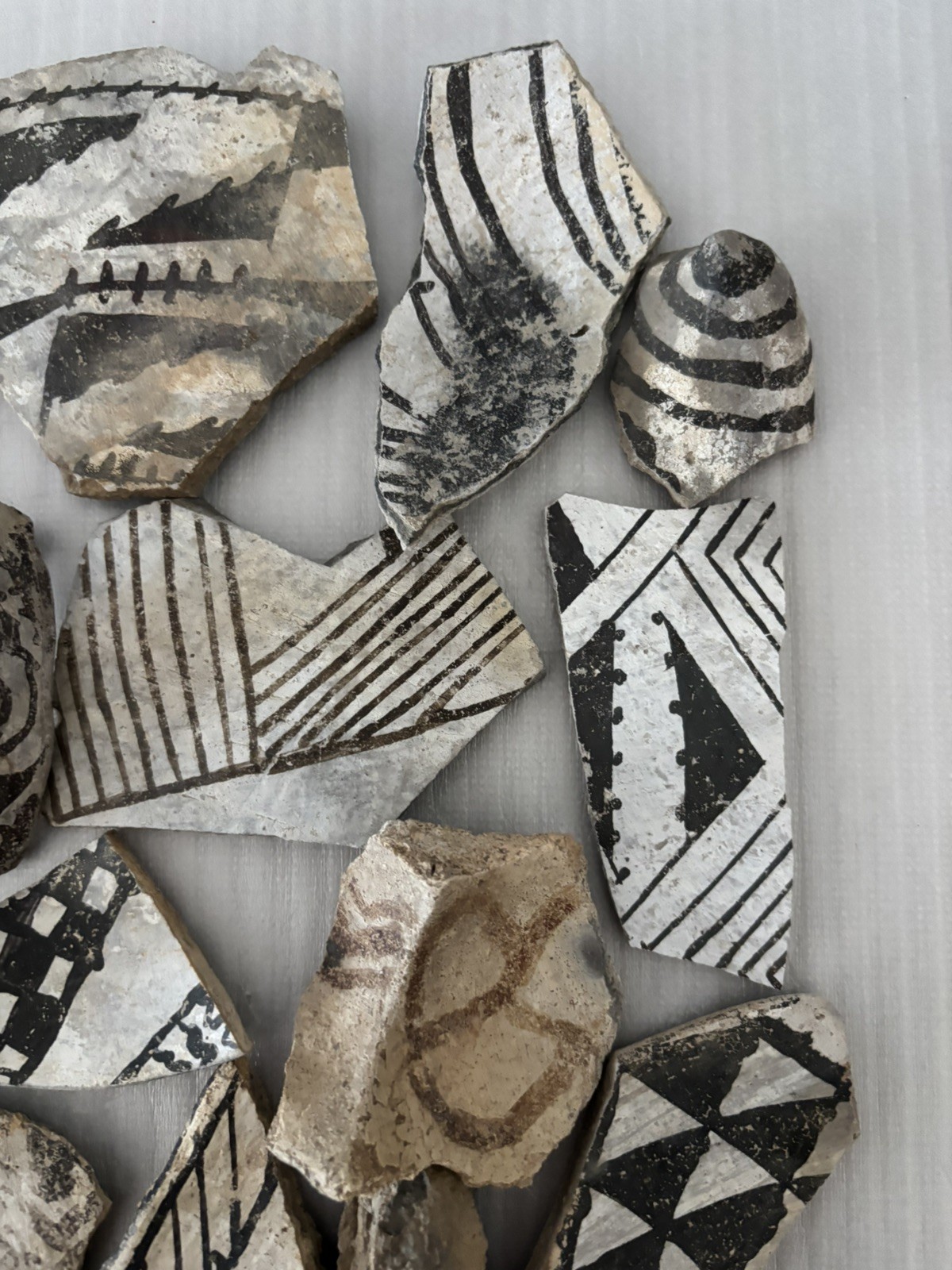 Ancient Anasazi Native American 1-3” Pottery Shards Arizona L10-A FREE SHIP