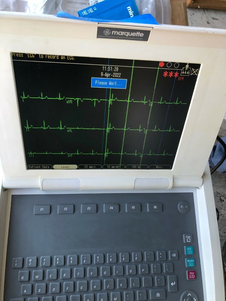 GE Marquette MAC 5000 ECG EKG System with CAM-14 Module