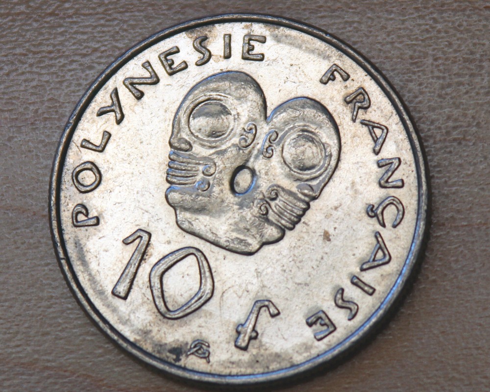 2002 French Polynesia 10 Francs