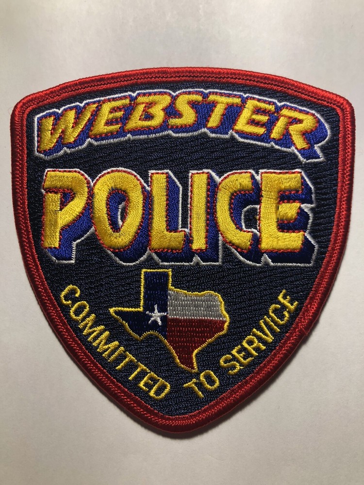 Webster Texas Police Patch