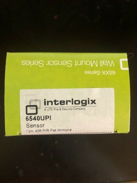 NIB Interlogix GE Security #6540UPI Wall Mount Motion Sensor