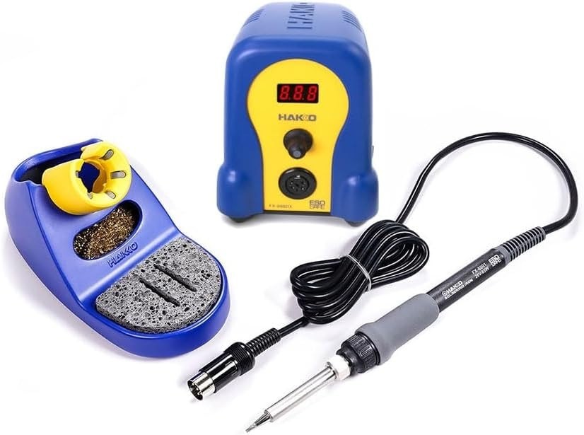 Compact FX888DX Digital Soldering Station - Adjustable Temperature, Complete Kit