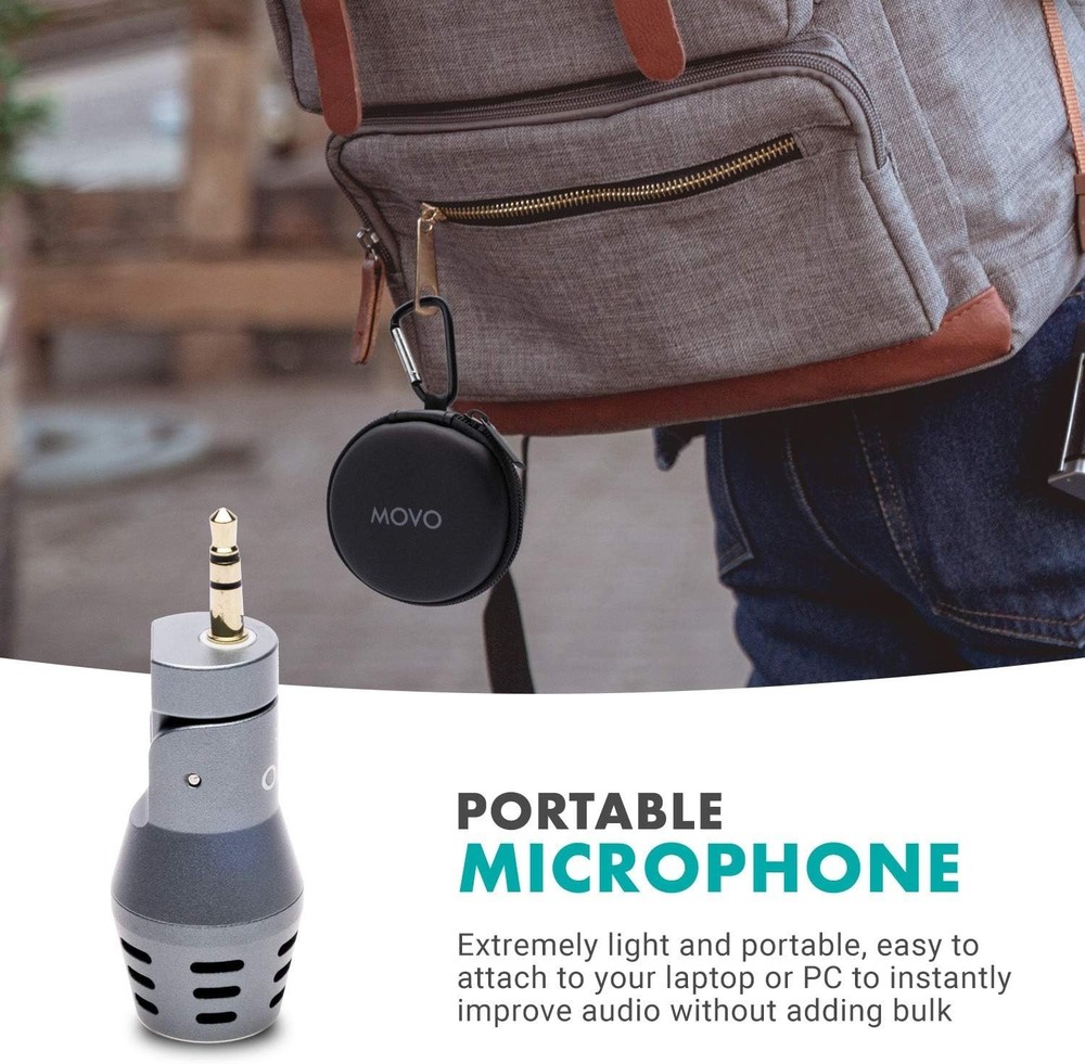 USB Mini Omnidirectional Microphone for Laptop and MacBook