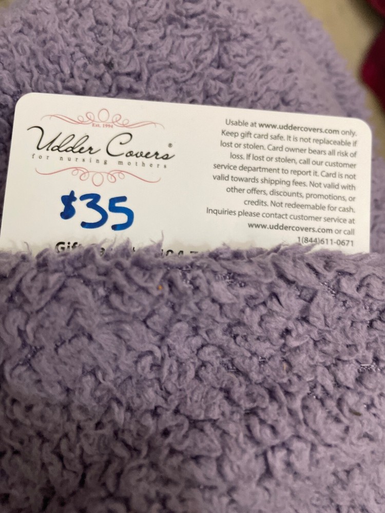 $35 Udder Covers Gift Card