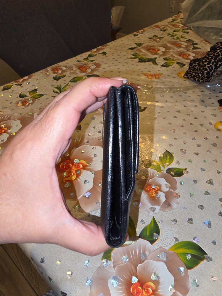 Ballys Black Leather Wallet