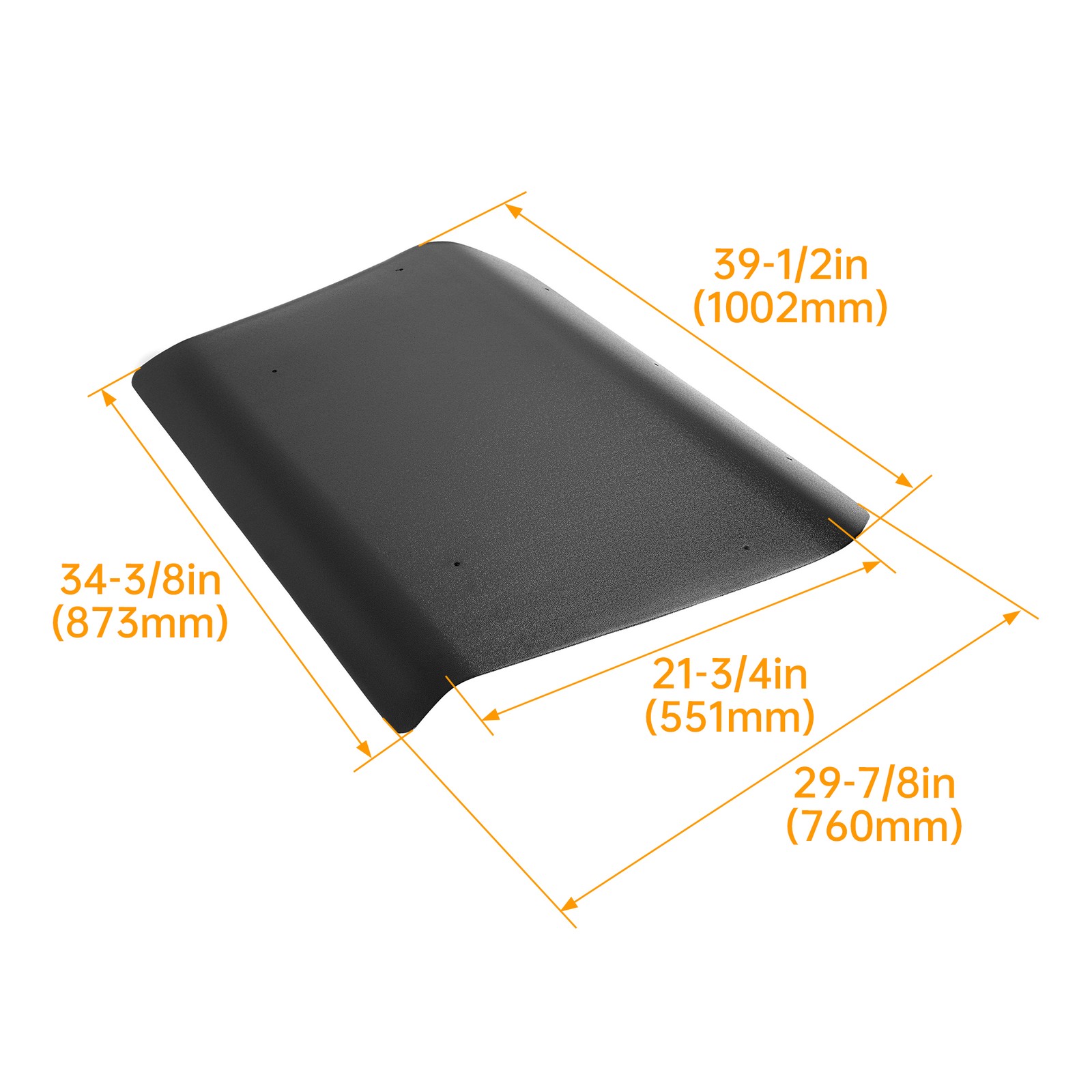 For Polaris RZR 200 EFI 2022-2025 Black Textured Roof Top Cab Top #2884572