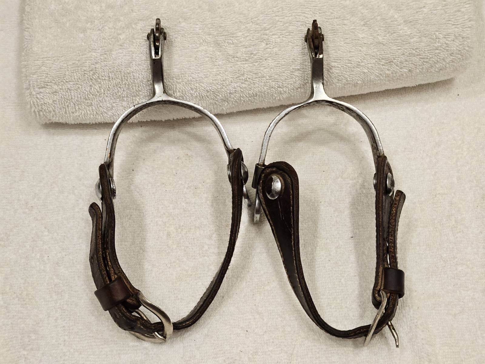 Vintage EF Blanchard No 2 Style Spurs Cowboy Western