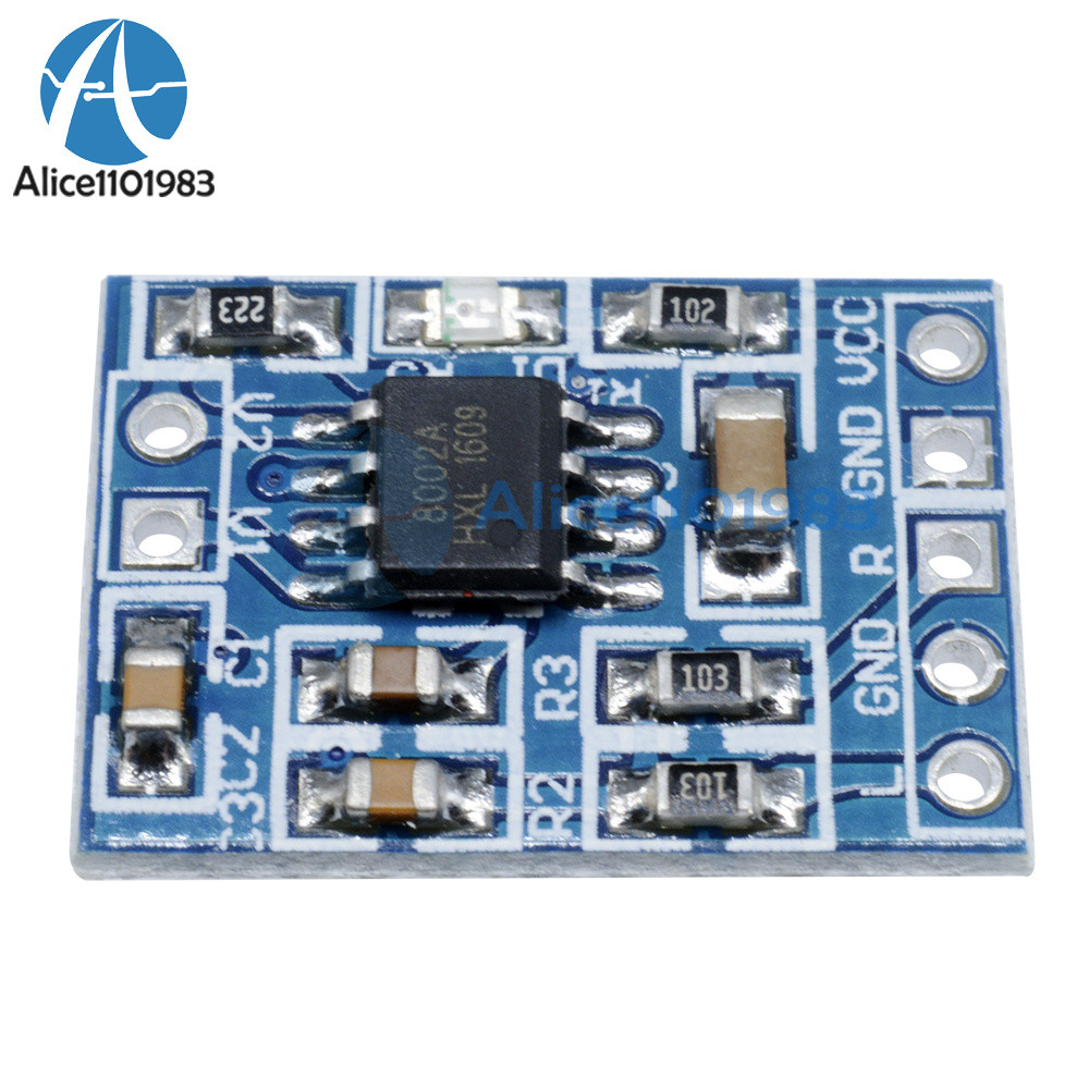 5pcs Mini HXJ8002 Power Audio Voice Amplifier Board Module Replace PAM8403