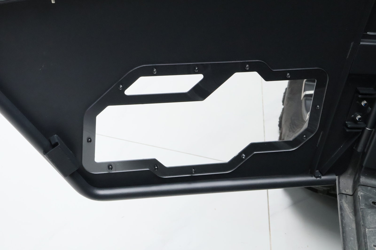 2x For Polaris Ranger XP 1000/ 1000 Heavy Duty Aluminum Doors w/ Clear PC Window