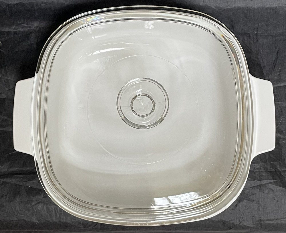 Corning SHADOW IRIS A-2-B 2 Quart Casserole with Pyrex A-9-C Lid EXCELLENT