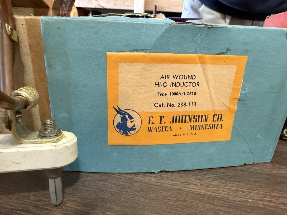 E.F. Johnson Air Wound Inductor