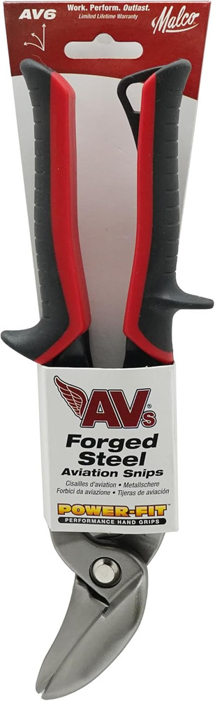 AV6 Left Offset Cut Aviation Snip