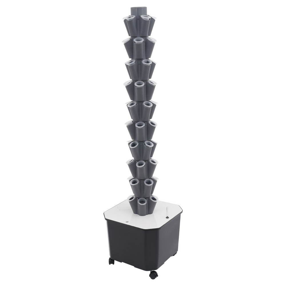 Hydroponic Growing System with Wheel 50 Pods Indoor Hydroponic Tower