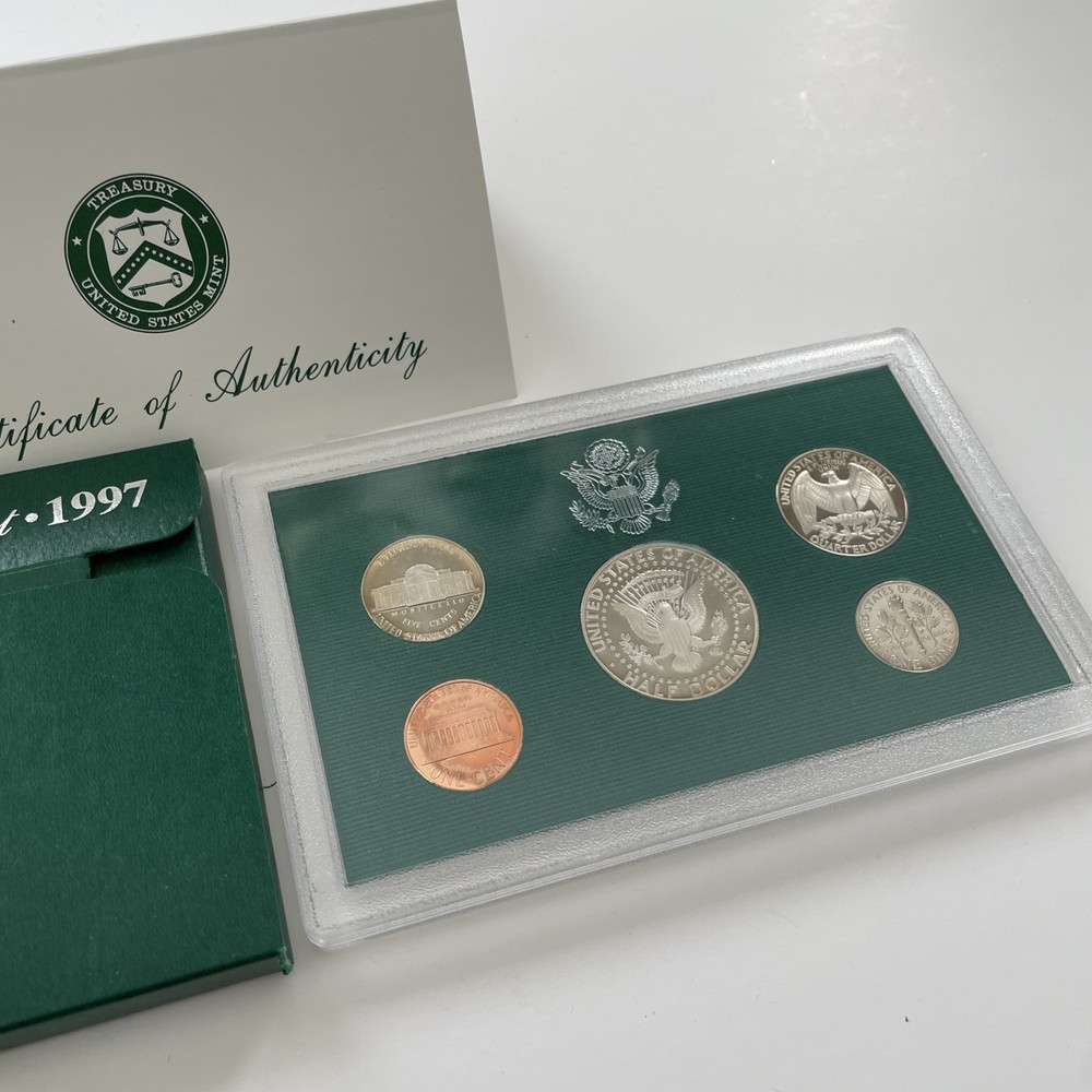 1997 U.S. Mint Proof Set OGP with COA