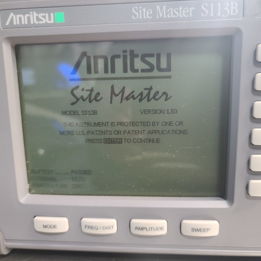 Anritsu Site Master S113B Cable Antenna Analyzer