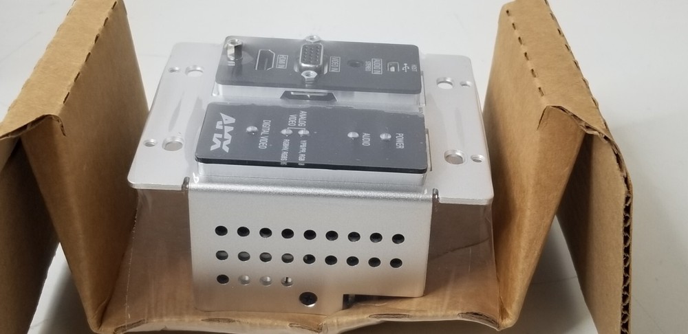 OPEN BOX/ AMX FGN1115-WP-BL Wall plate Minim Compression Video over IP Encoder