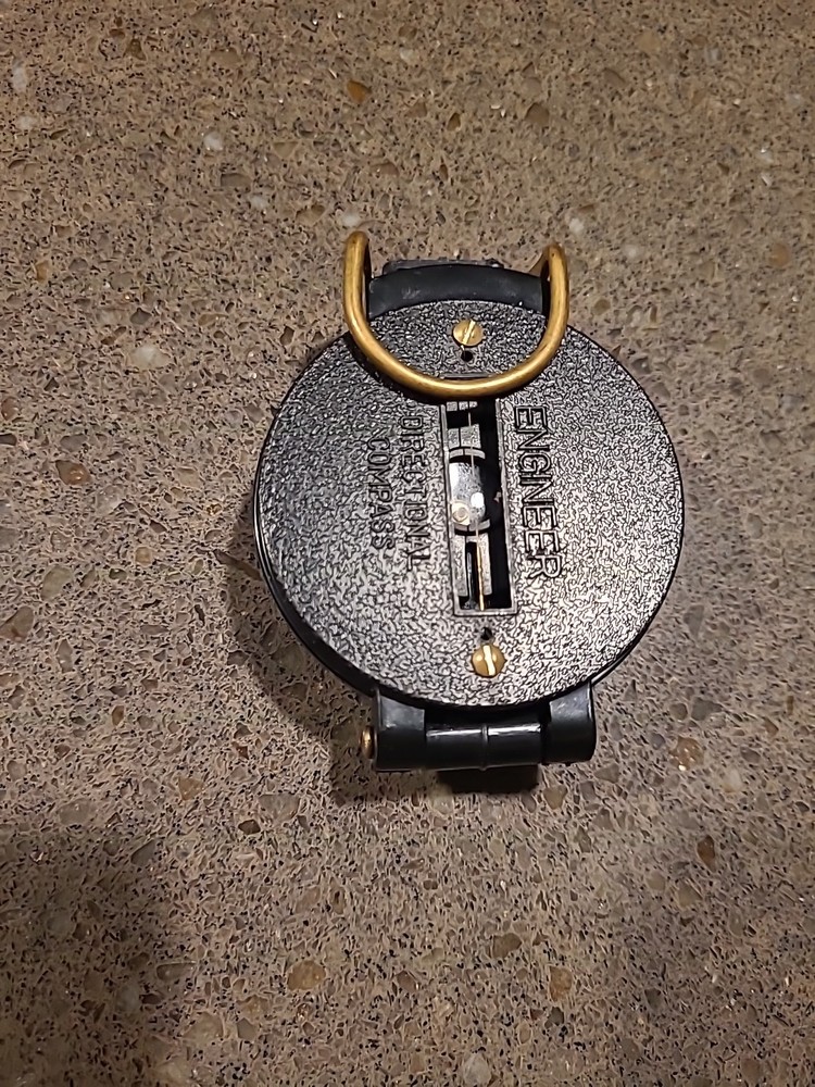 Vintage Working Academy Engineer Directional Compass