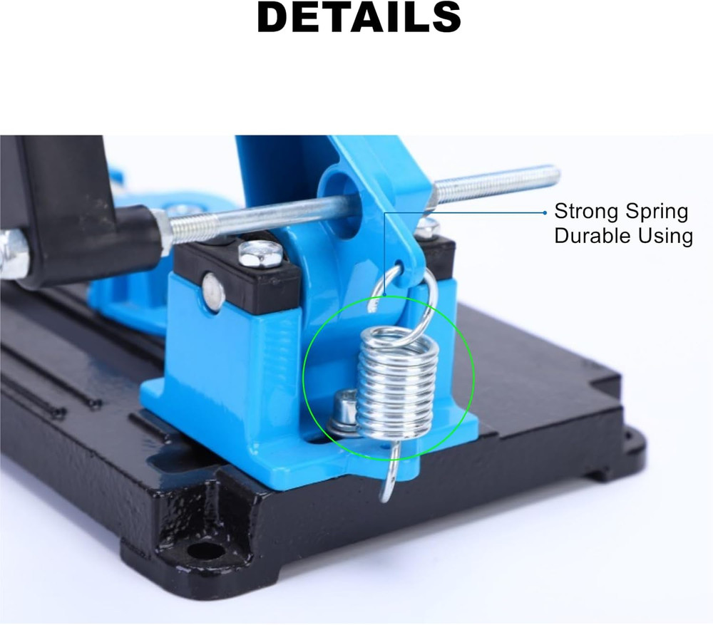Adjustable Angle Grinder Stand, 38Mm - 48Mm Clamping Range with 0-45° Adjust Cut