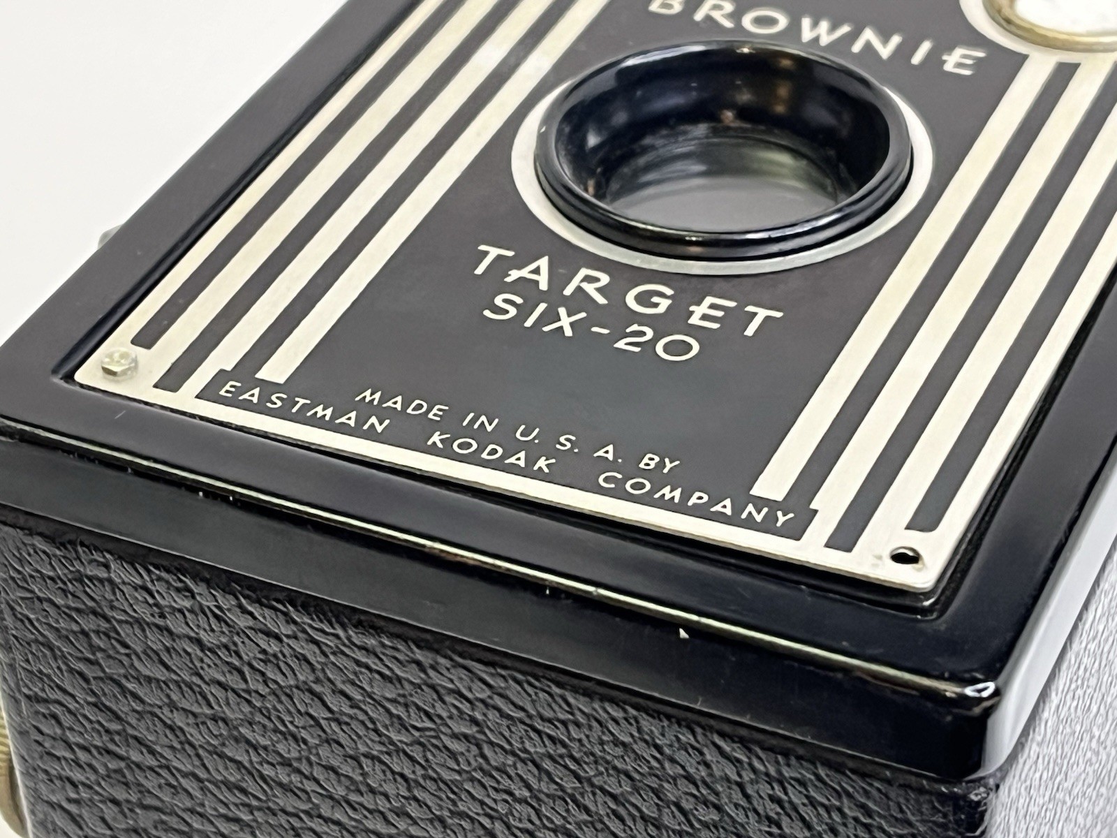 Eastman Kodak Brownie Target Six-20 Box Camera Working Shutter - UNTESTED